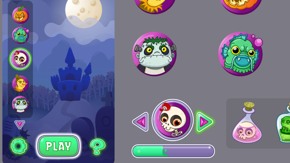 Game UI & HUD Elements